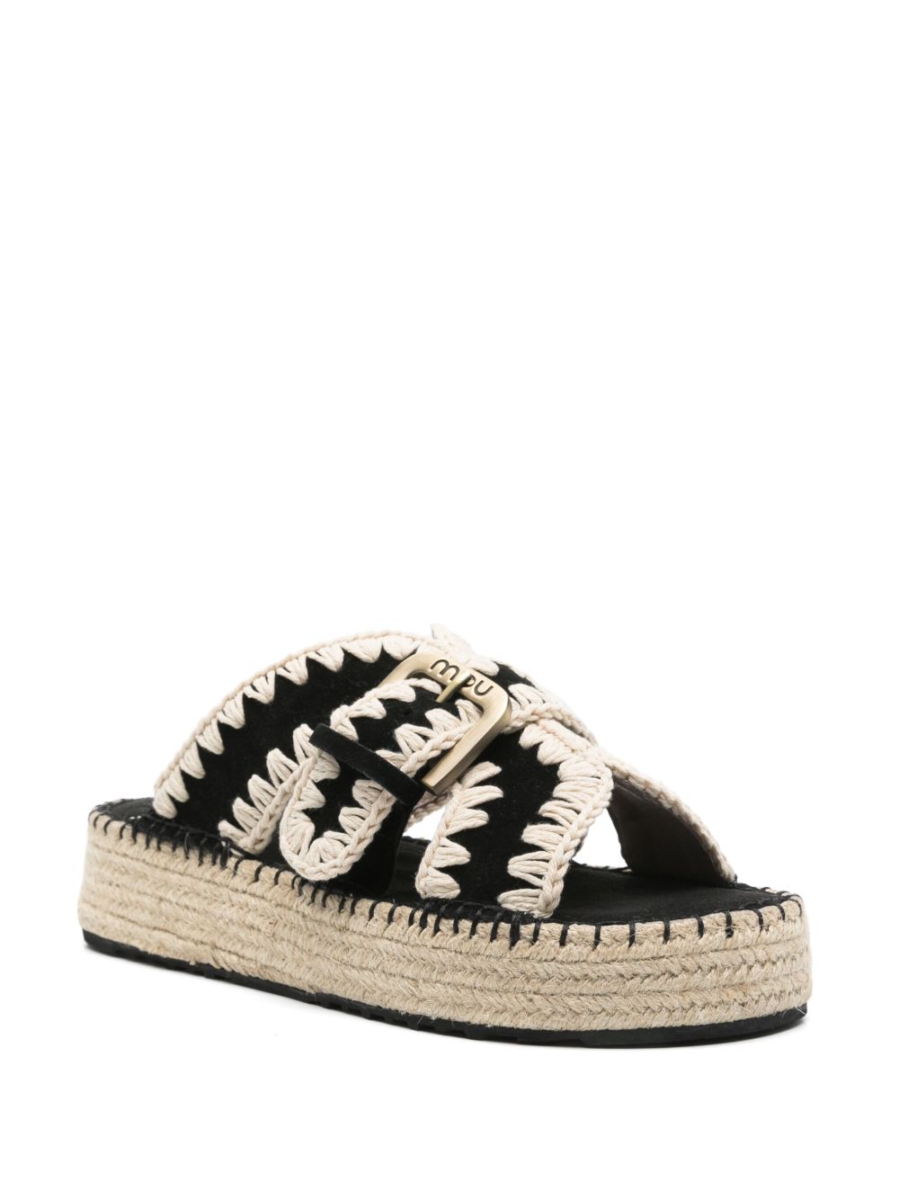 Mou Sandals - Blacks and greys | de277bd5e6aad082414c6d87cad6a36bd60f3d36