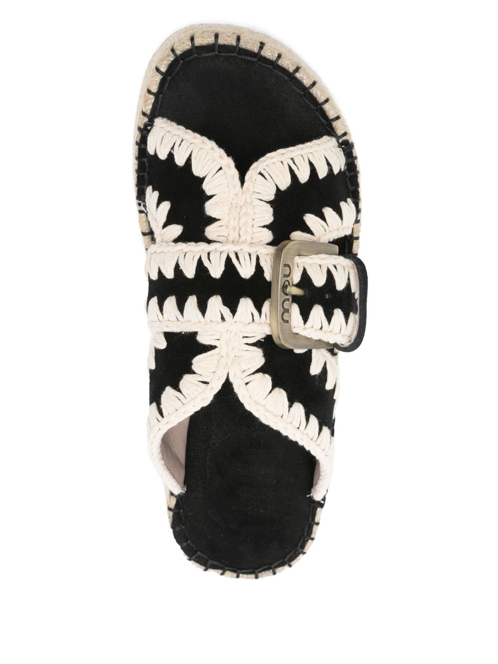 Mou Sandals - Blacks and greys | 09e6c4d87eb5f4154f1c6fca6168b58bf7099aab