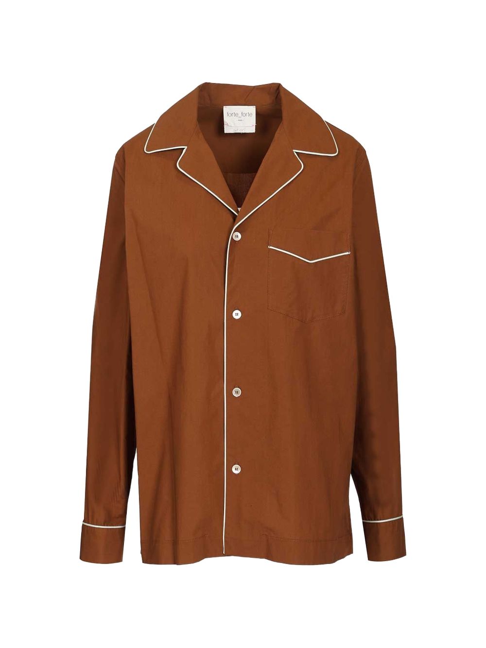 Forte Forte Shirts - Marroni | e5fce3cd3e0a4b31355a7c54ef00df2f2e1d6630