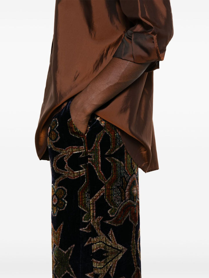 Pierre Louis Mascia Trousers - Marrone | 1bfd18ae8e78ecbd0bedde35601c0fc2bae2e93a