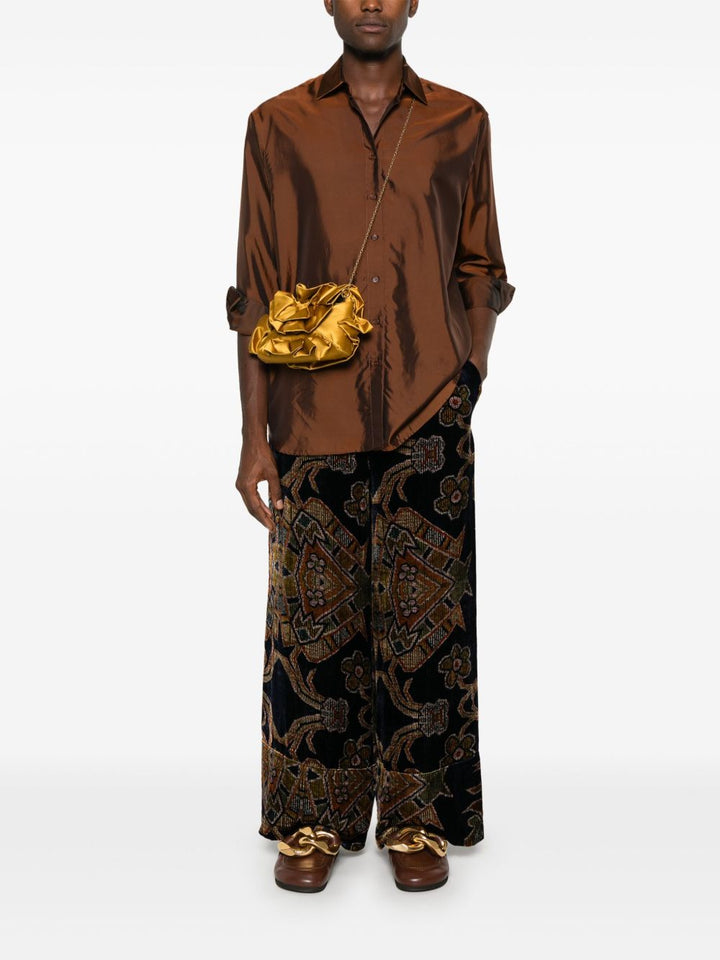 Pierre Louis Mascia Trousers - Marrone | 803632fd2252a794f307cafac950ac89d6c49fa4