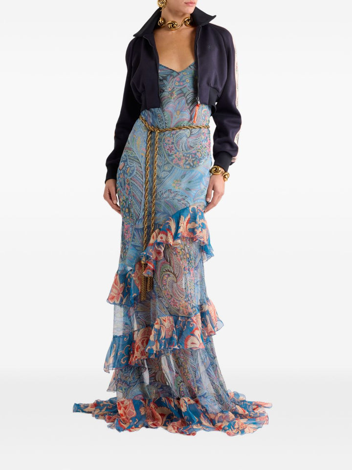 Etro Dresses - Blue and green | 72a0c682facbbbe71c177473355da6eccdbf0ebb