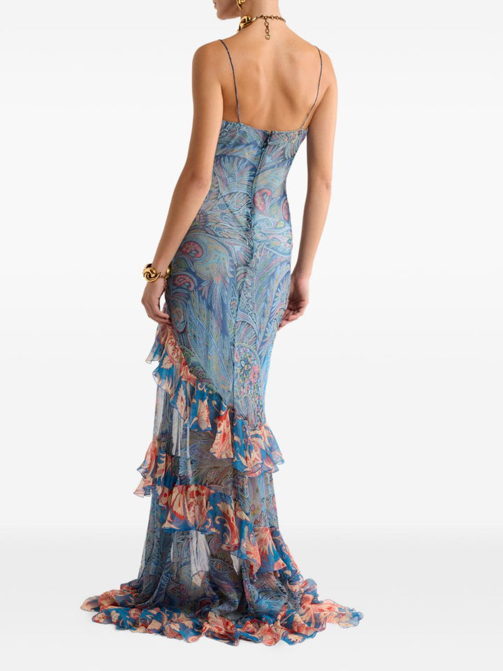 Etro Dresses - Blue and green | 118441b486c496426ac16bd76b3611b01de3d3c8