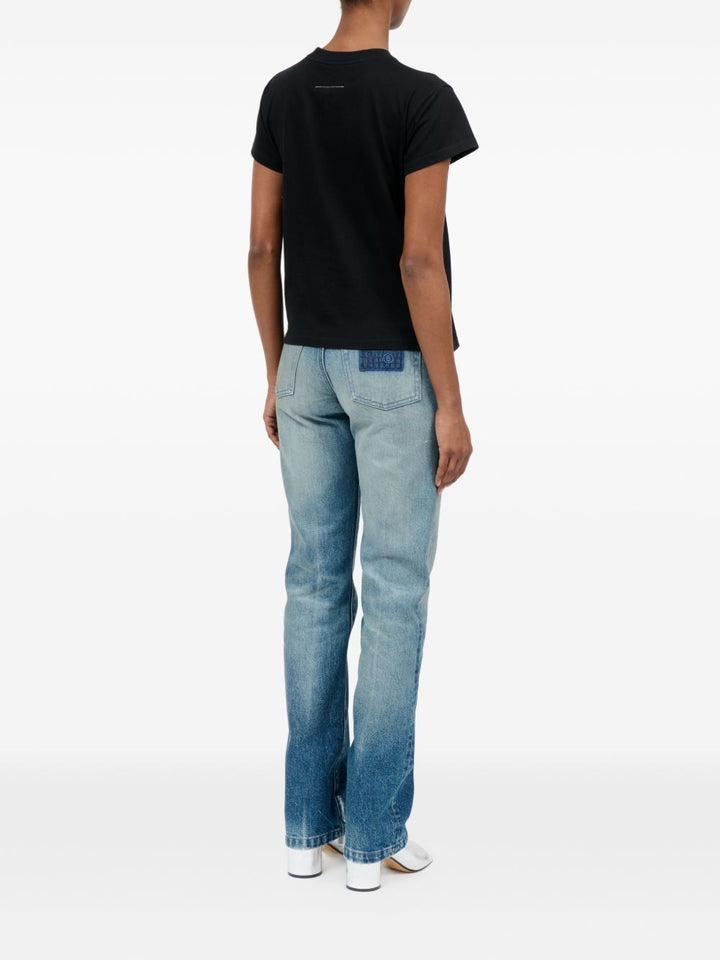 Mm6 Maison Margiela T-shirts and Polos - Blacks and greys | 3f32e413f3c810a6eb1e2611fa088fe5ad7664db