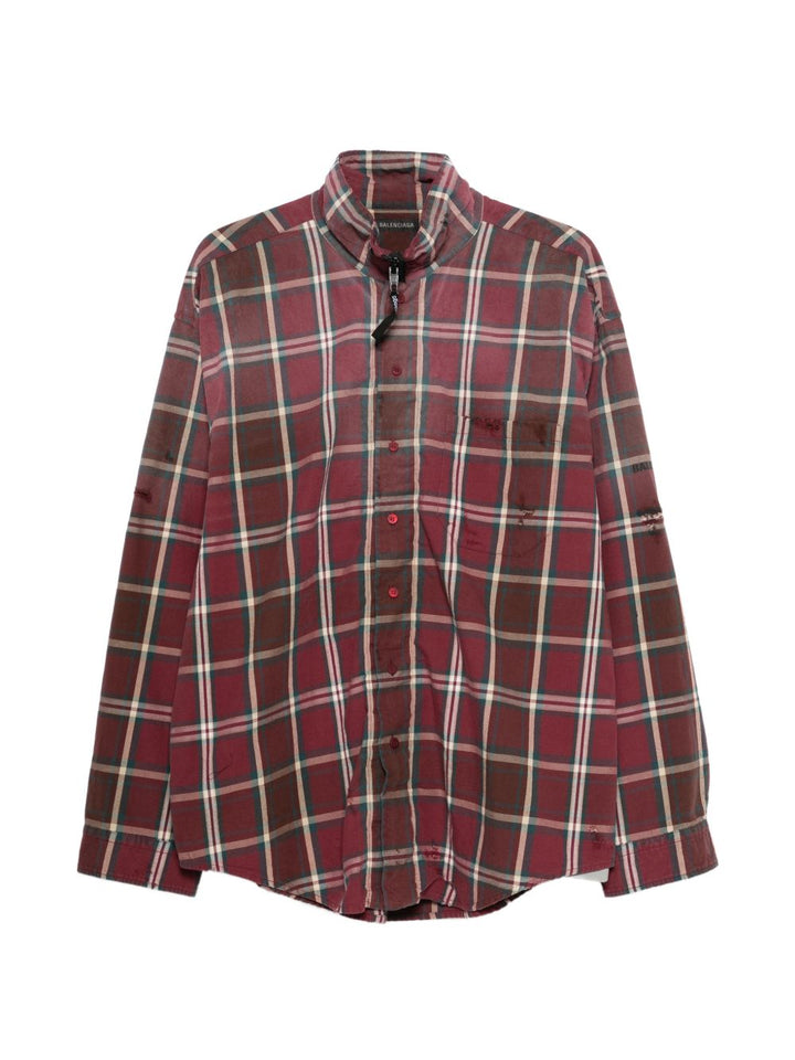 Balenciaga Shirts - Marrone | 3b45ef38d5ed4c858d21902cdfce604af51dc12d