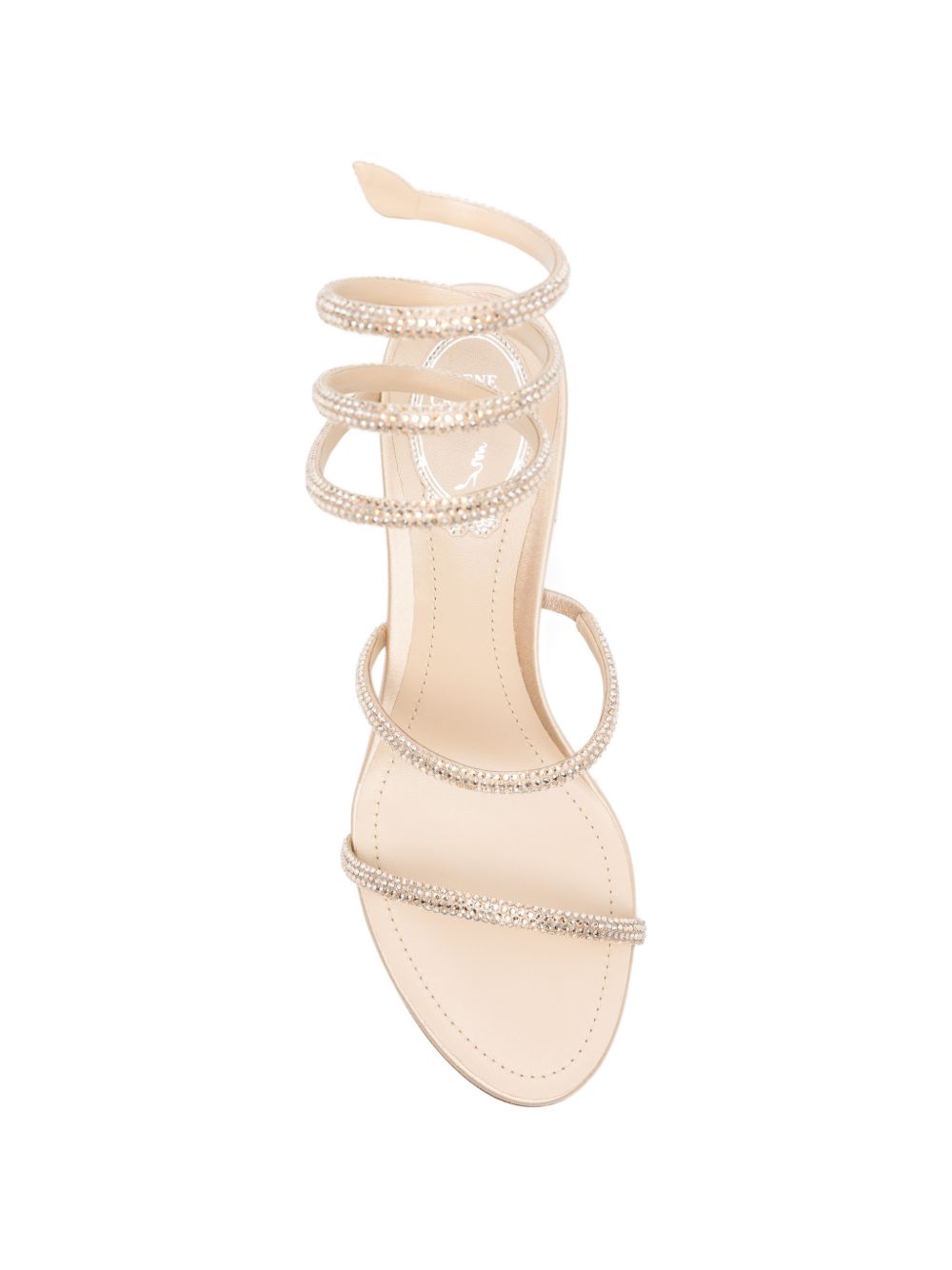 Rene' Caovilla Sandals - BEIGE | 9b100ed8c116246d7add1665e89aaea5a80f41b7