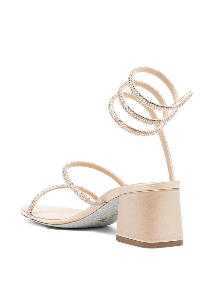 Rene' Caovilla Sandals - BEIGE | 11c1c411f4301cbfcc3dd1358c235acefd60ee7c