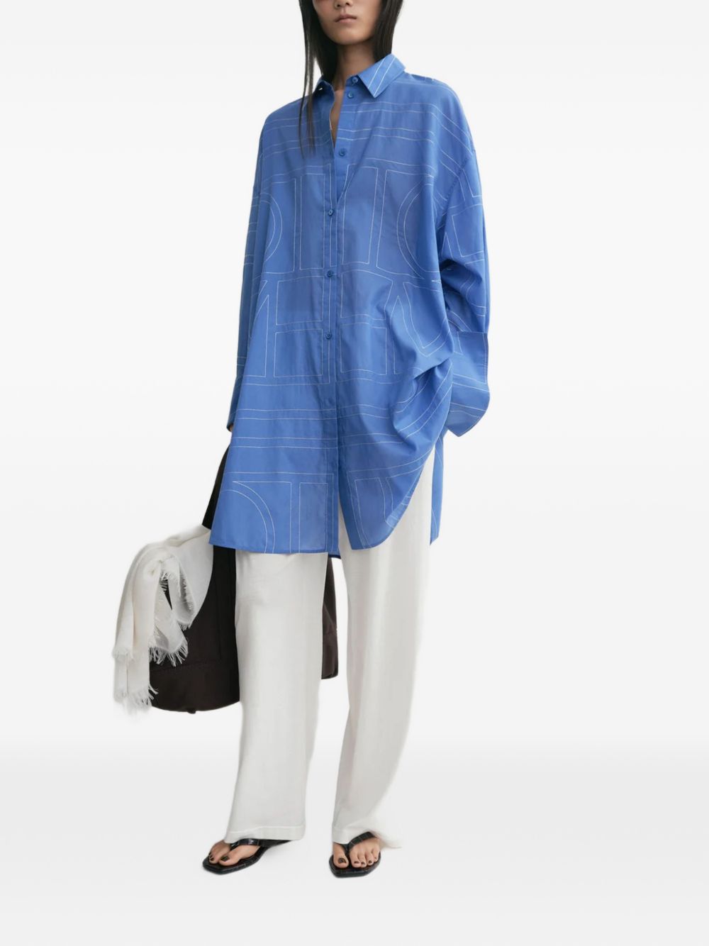 Toteme Main Shirts - BLUE | c6e535d6ddf3d3dc298757a5a4edef33df4f4ebc