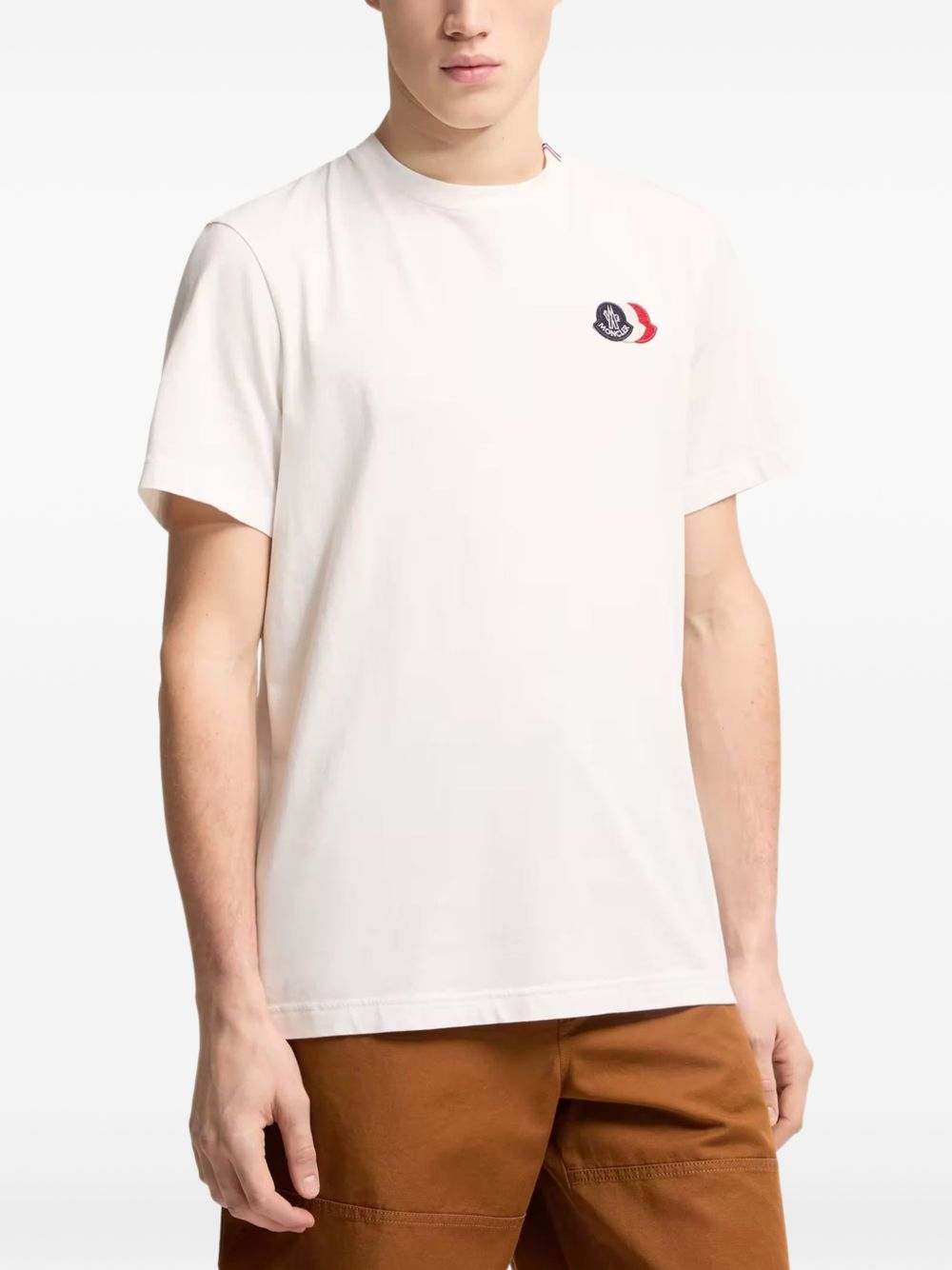 Moncler T-shirts and Polos - Light and natural | 8ca32ee7c771d982bfc3d63854ea521360437f6d