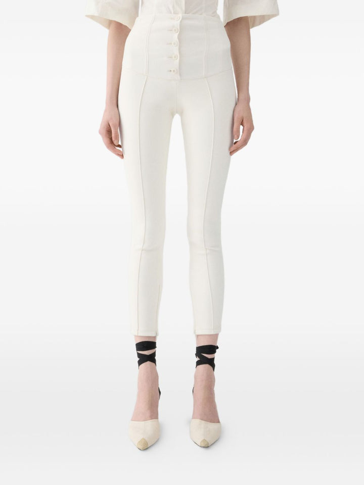 Jacquemus Trousers - WHITE | 15260e644f428d51da6472a4c5c494c2e8c9566f
