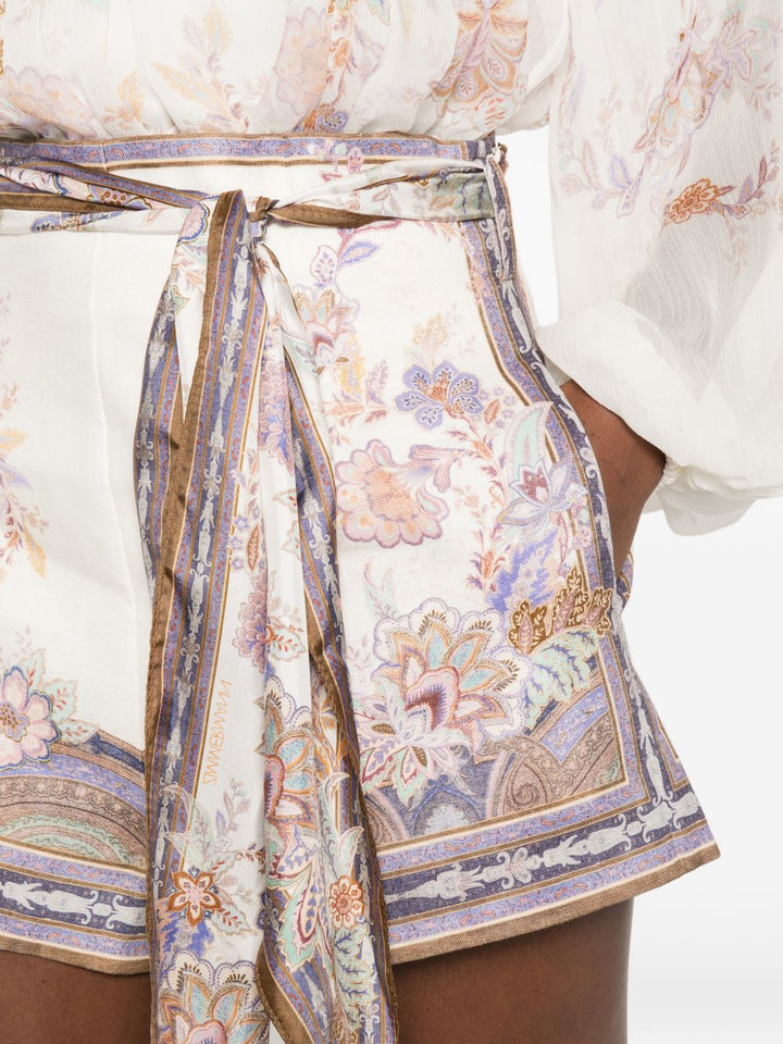 Zimmermann Shorts - BEIGE | 876dacaaaf1a9b81441a46be9480a6ce2e20c267