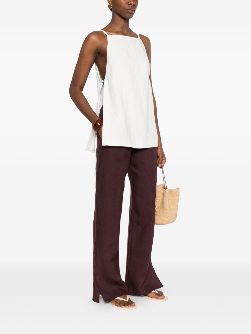 Forte Forte Trousers - BROWN | 506fdc09bdea1be9f63cfb70e06ae10ae96da20b