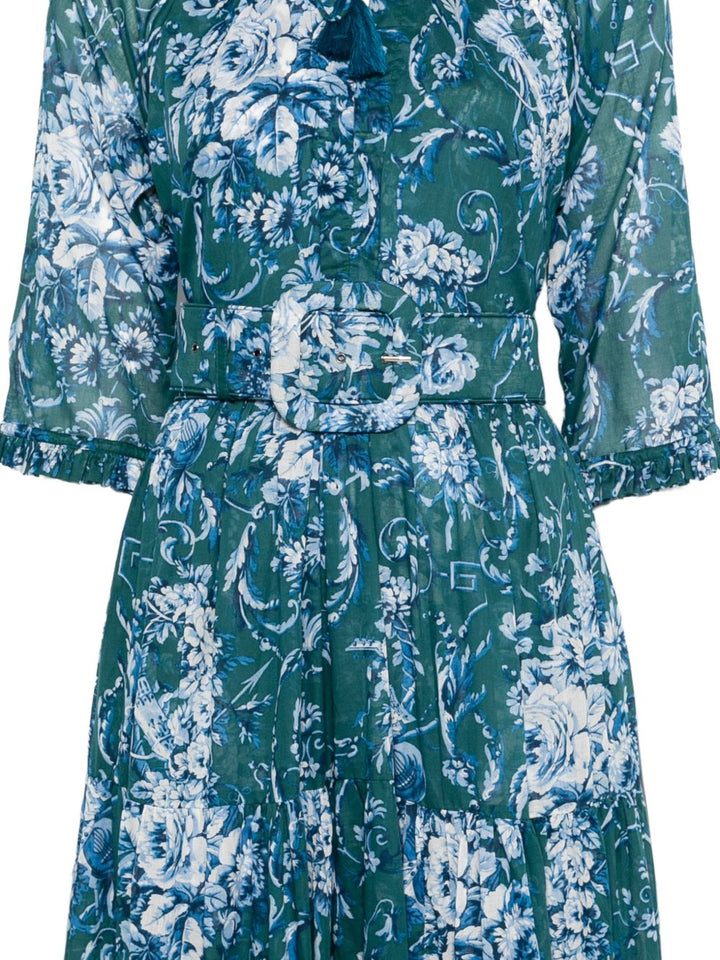 Samantha Sung Dresses - Blue and green | cd45ffb0b931a19bfdd479d20d7c10aeef534bc0