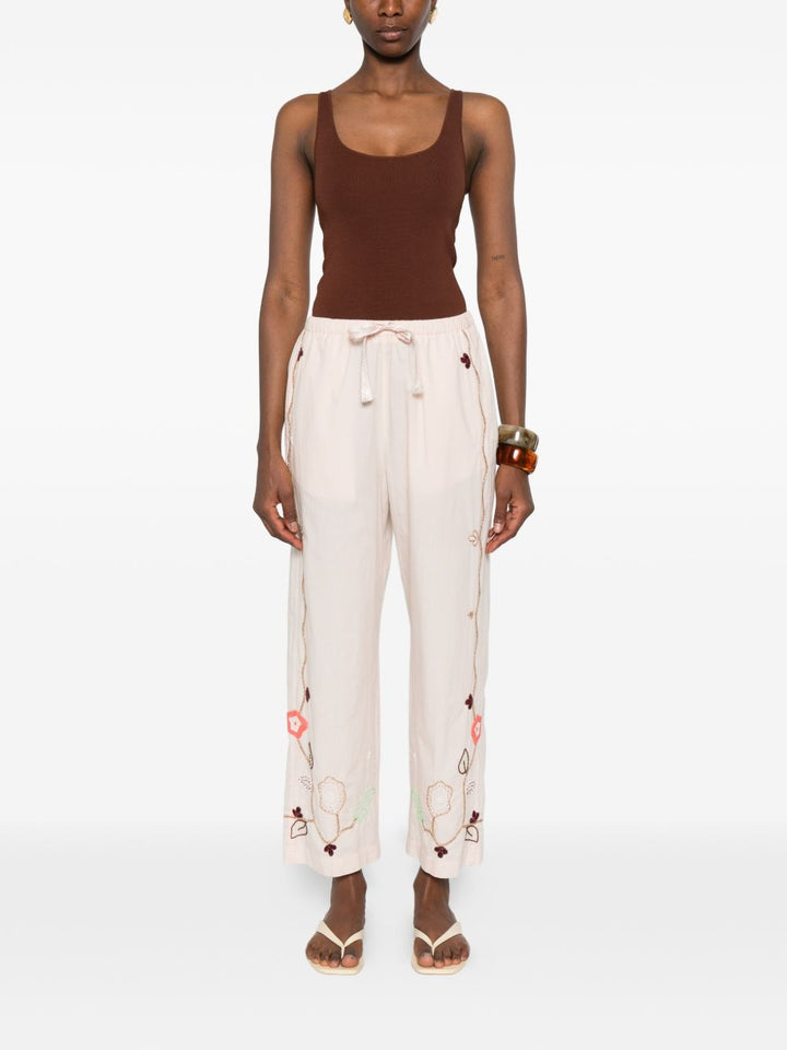Forte Forte Trousers - PINK | b091a1eee6620c3ab2d1613329a485163dd183e8