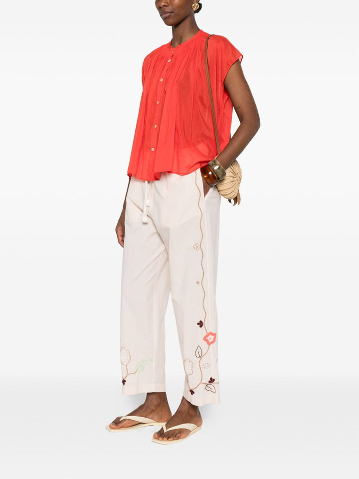 Forte Forte Trousers - PINK | 033940deec8c3649336c4cd9d3d7cbfb6af2c546
