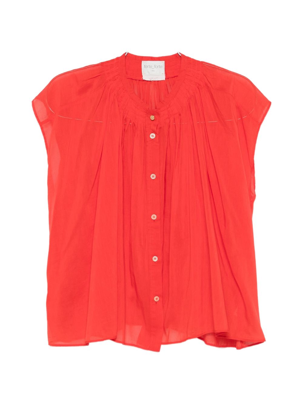 Forte Forte Shirts - RED | 6b3ce419ccd2167c70878b6333ffc523deb92efb