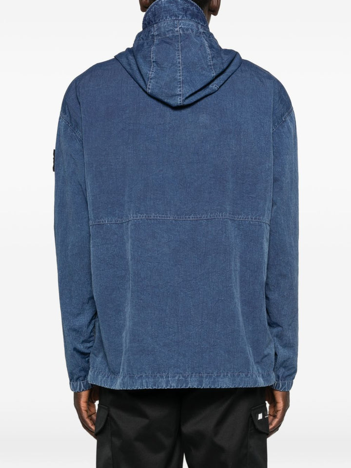 Stone Island Coats - Blue and green | cc2dcddae77ae01612a5b2c6cb4bf76b63fcb9cc