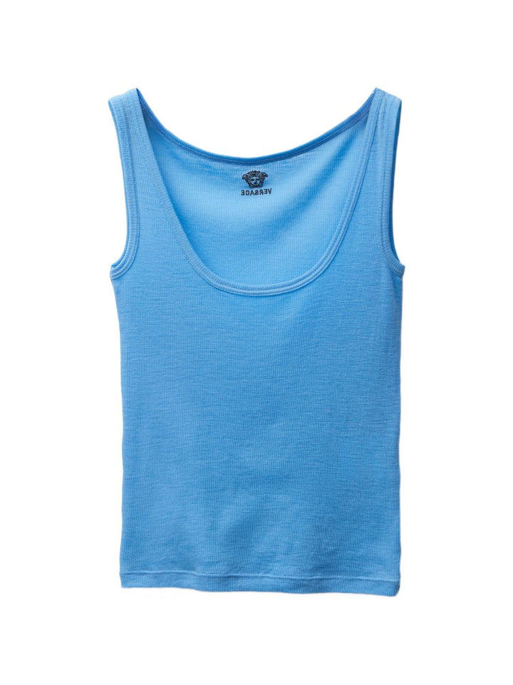 Versace Top - Blue and green | b6036dae057f43e0b19795447f9b188af90b78f2