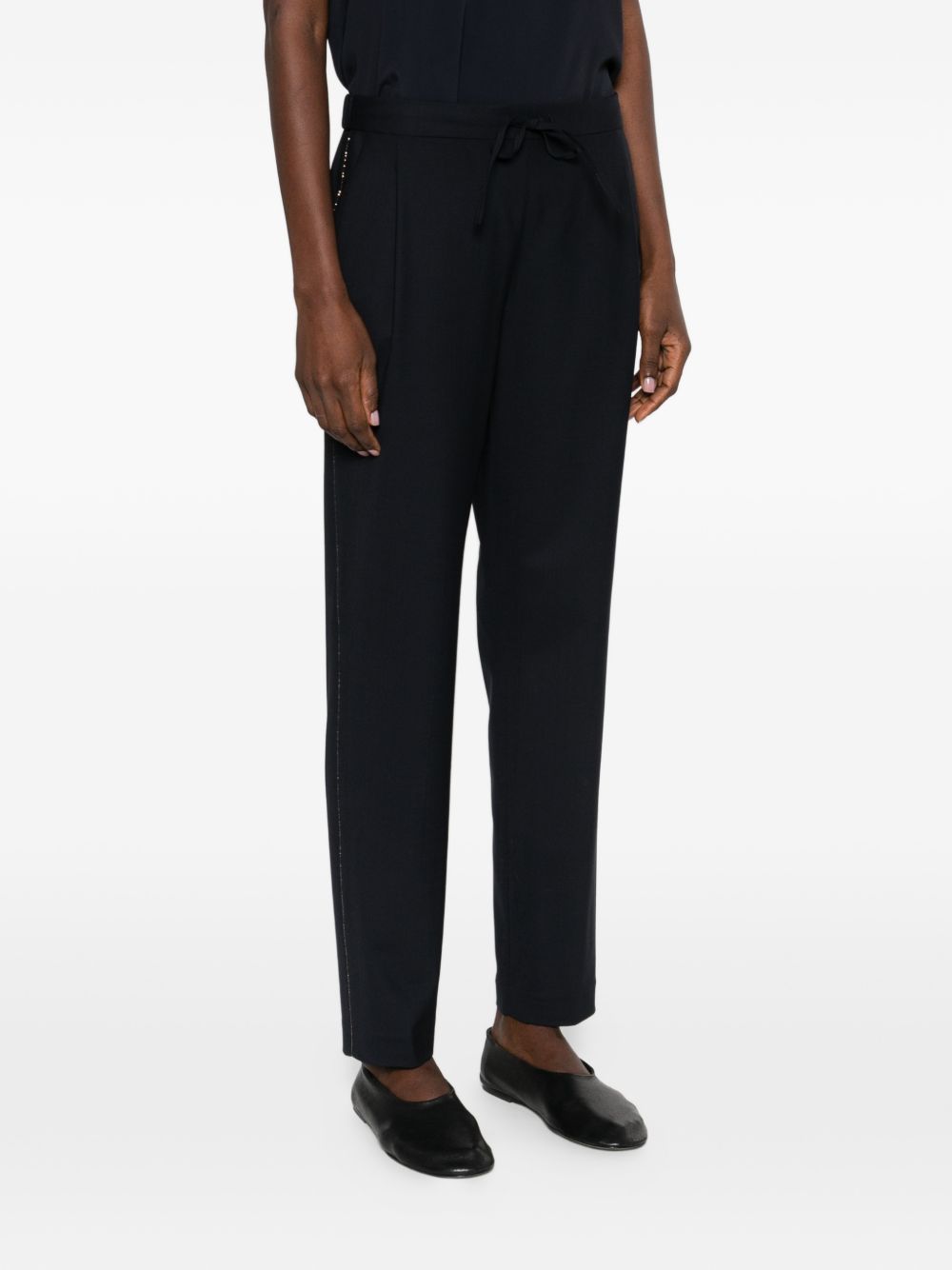 Fabiana Filippi Trousers - Blu e verdi | cd6e8178453fb4cc4744c5cea35015a38baee0d5