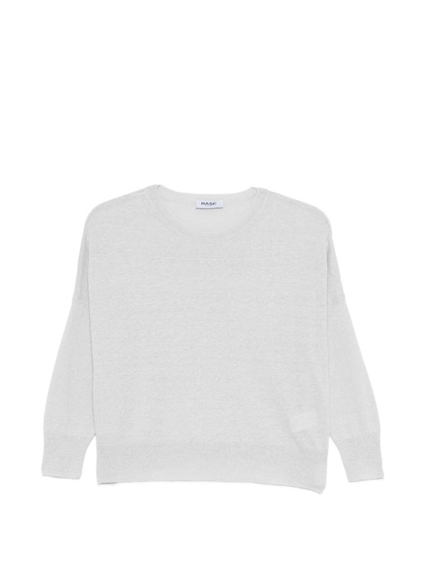 Linen And Cotton Blend Sweater