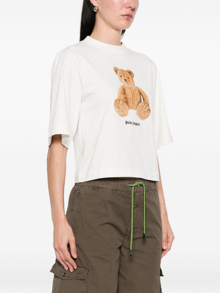 Palm Angels T-shirts and Polos - Chiari e Naturali | b884399e4bd5de16483d3ea2a00c4ebeef99cd69