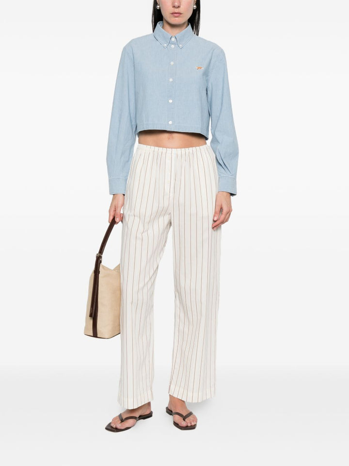 Maison Kitsune' Shirts - Blu e verdi | b524db100f0a05897ebc637b2b0af1601675e396