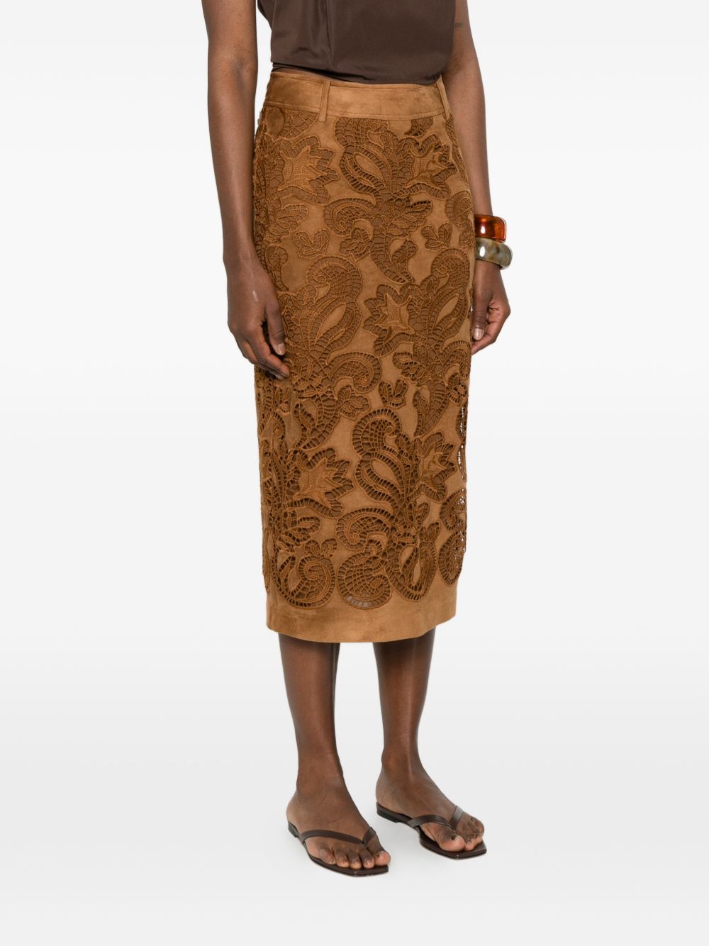 Ermanno Firenze Skirts - MARRONE | 9d345641cc5fd6096e49ed1e5b91ac7d2e01c903