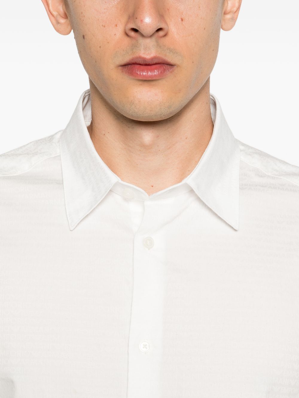Emporio Armani Shirts - WHITE | d036debe6088419aa624dce54993308703659e0e