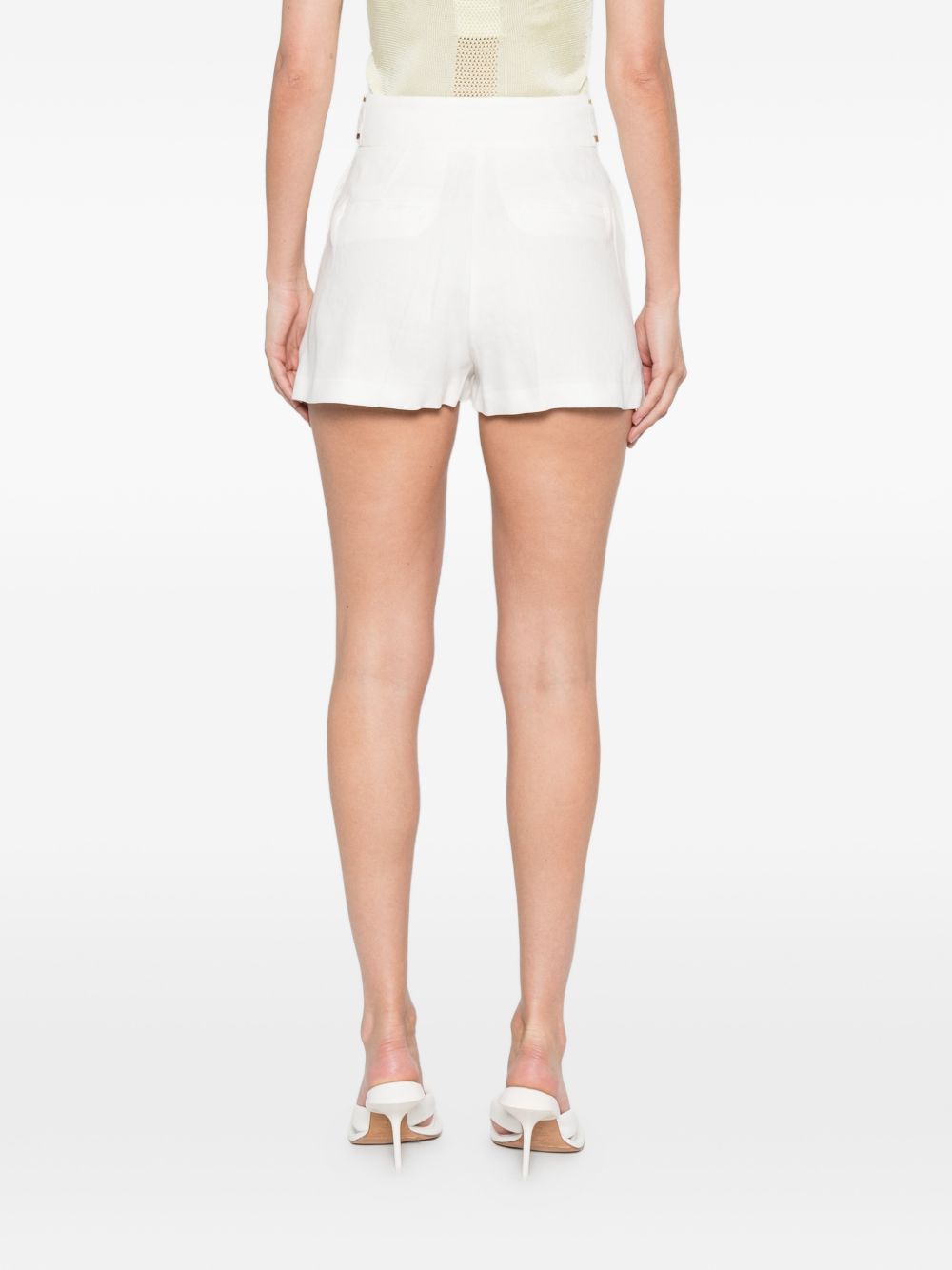 Elisabetta Franchi Shorts - WHITE | 5467fbc0be39710b7a7663cee18654fd107e14ba