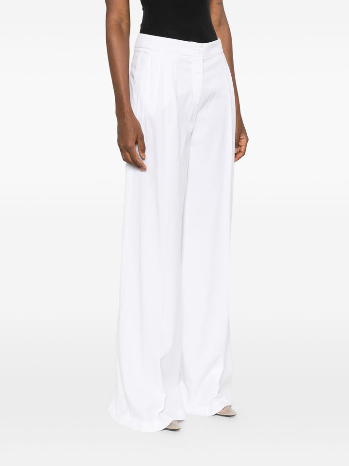 Via Masini 80 Trousers - WHITE | cc11a08306bfa75009a968eaa15daa0ec00412e1