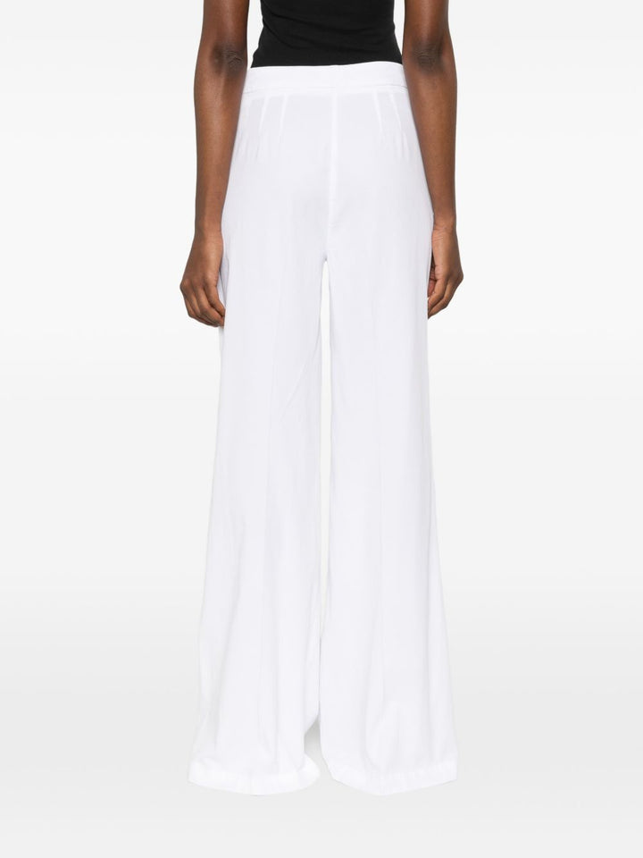 Via Masini 80 Trousers - WHITE | b0d75351b53b465bb2e511e5e64e96c7194e0c7b