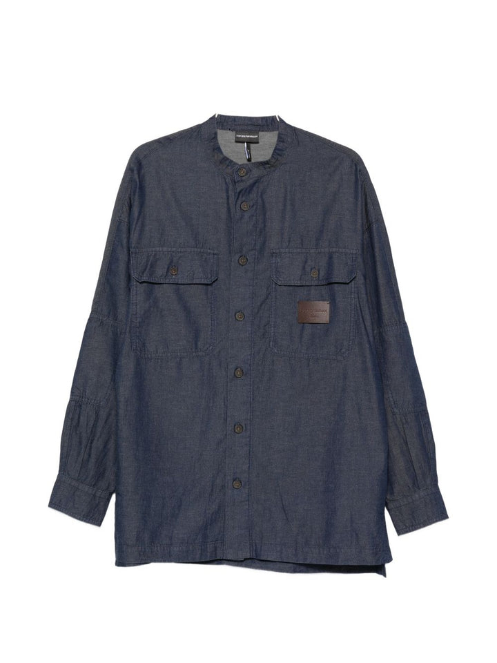 Emporio Armani Capsule Shirts - Blu e verdi | bf965be529d58b330ad8fd4253b2d134bb67251e