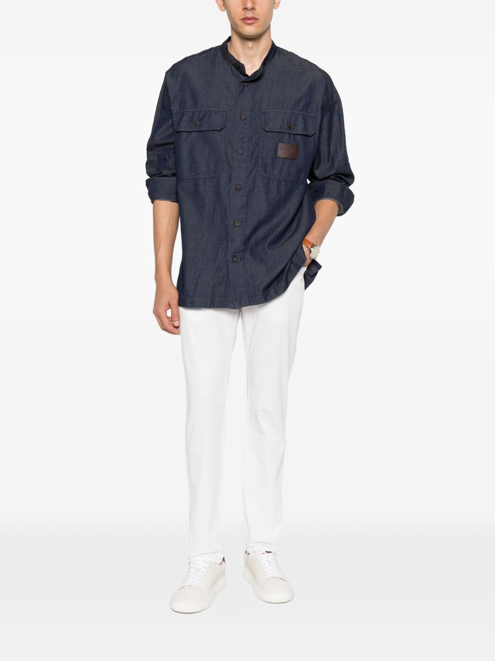 Emporio Armani Capsule Shirts - Blu e verdi | 6250654bb8a7a801aed8371d768a1c4c205cc7a1