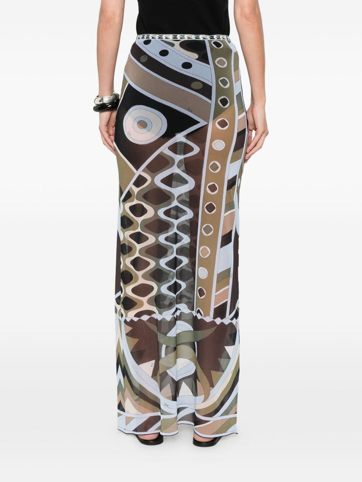 Pucci Skirts - Blue and green | b4ac7c1a003f9dea8503837f638dee898eba0161