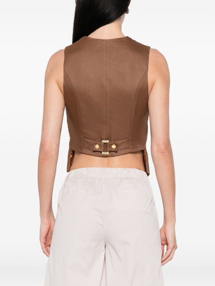 Elisabetta Franchi Sweaters - Marrone | 70aa600e775f9de104f9733af1db8cd013be57a9