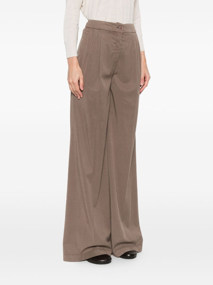 Via Masini 80 Trousers - BROWN | 37a5ef77fe6e7d5b30bb84b51ed6a99b725fbaf6