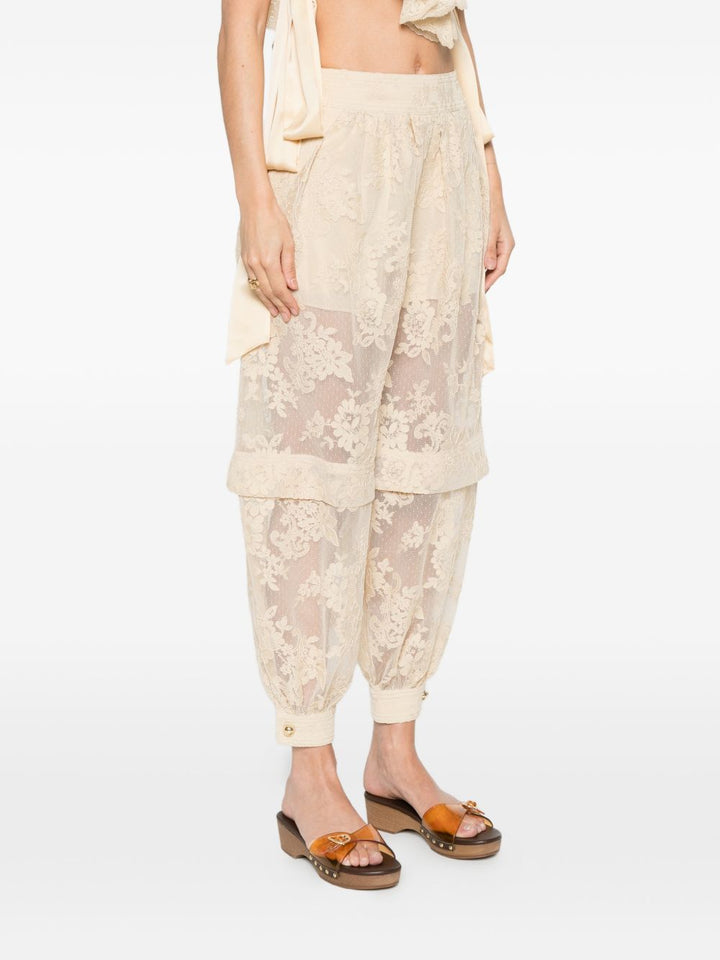 Zimmermann Trousers - Light and natural | 1c911175ed156133b55ddb98a802d6fde93238f7