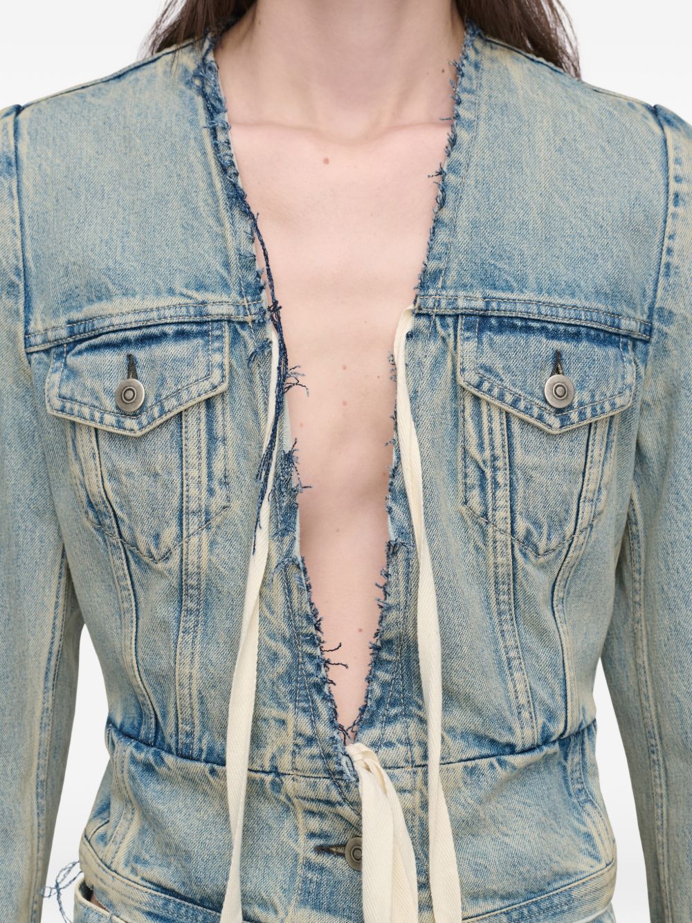 Maison Margiela Coats - Blu e verdi | 5e2111d550732cc4e34b7acd3adb3e74a98bea52