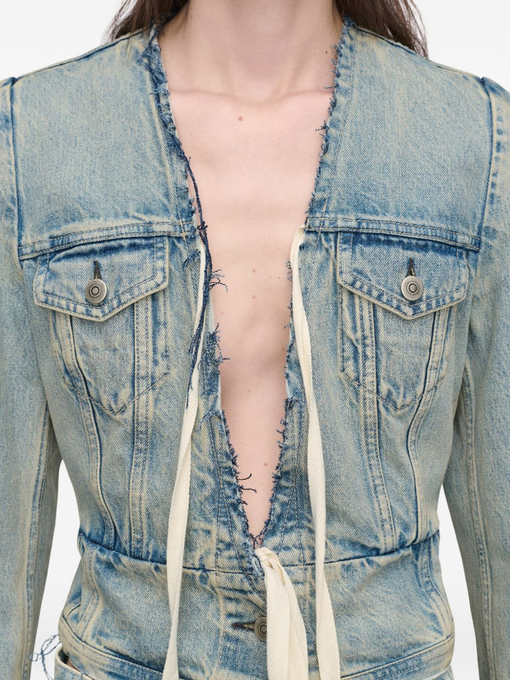 Maison Margiela Coats - Blu e verdi | 5e2111d550732cc4e34b7acd3adb3e74a98bea52