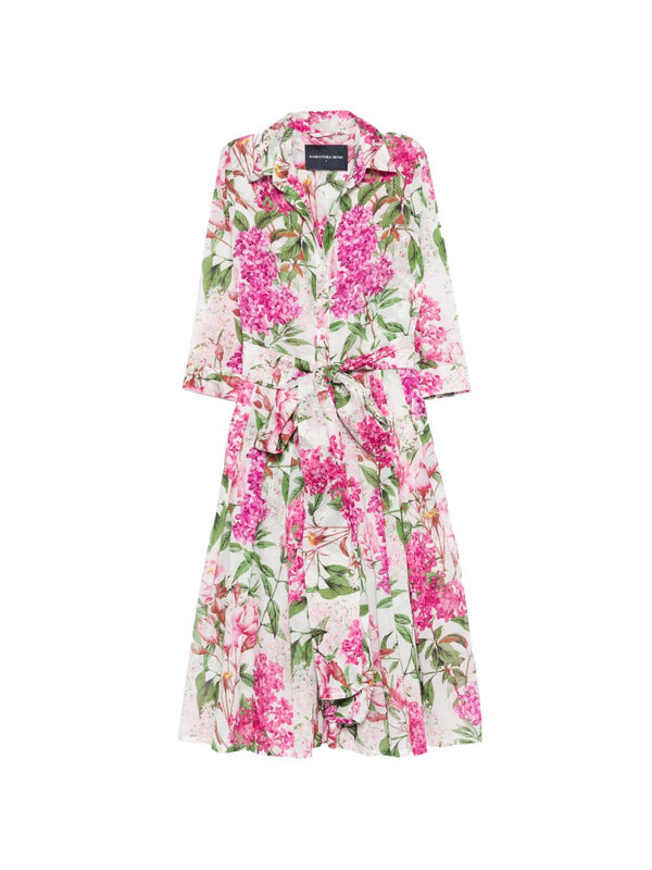 Audrey Cotton Midi Dress