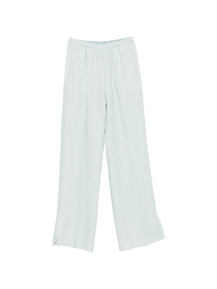 Forte Forte Trousers - Blu e verdi | 950d58d02ab1ff10d610d04fc78426ee19235703