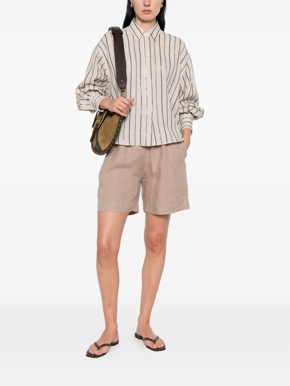 Brunello Cucinelli Shirts - Light and natural | bced5060c3def855f3b28b1805bdce7749f29adc