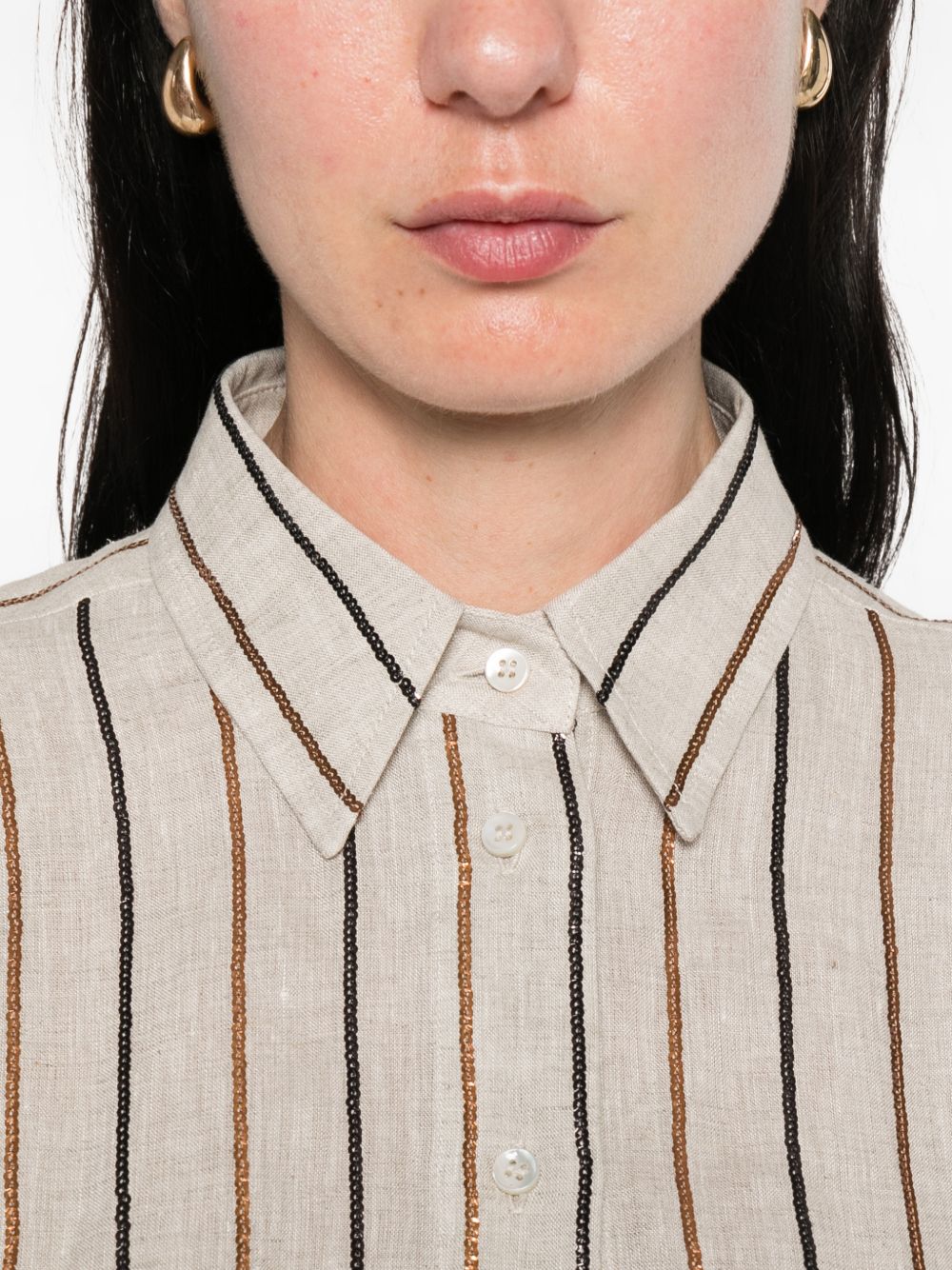 Brunello Cucinelli Shirts - Light and natural | ab85c1c1f875a7ad54224ced9b7df8824c5adb38