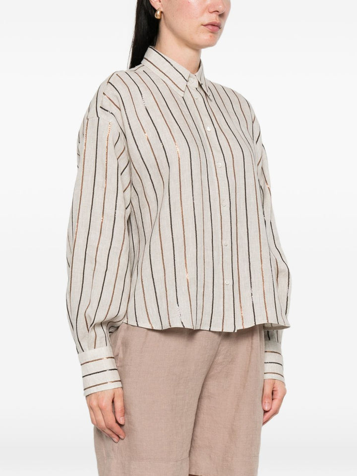 Brunello Cucinelli Shirts - Light and natural | 1c52422643601623a0e6ec5cad582578cf56e1dd