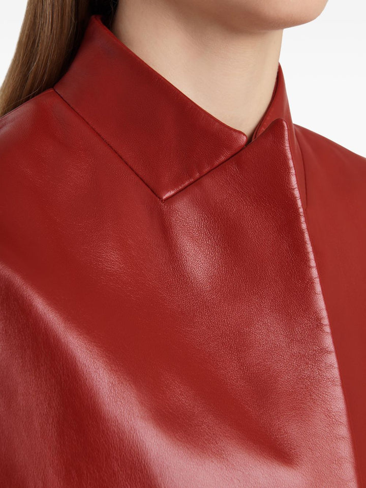Khaite Jackets - RED | 96303f14fe011ea8cc6f3835b252561e9da6fffe