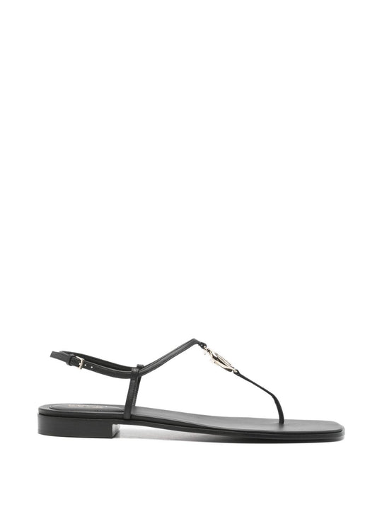 Gg Marmont Leather Sandals