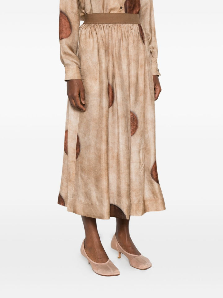 Uma Wang Skirts - Marrone | f0dbcd7c56f3c8cc78d5dbe47d055d4b832ea71a