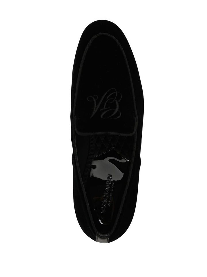 Giorgio Armani Flat shoes - BLACK | 9c2c34fcb6f767b300dca8401c867c51a819ee68