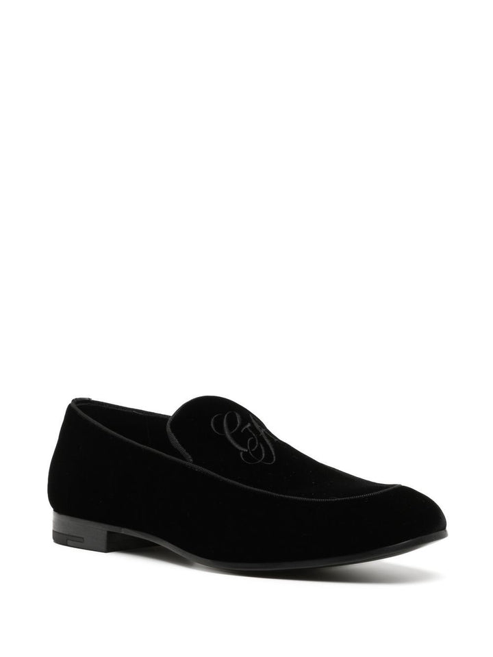 Giorgio Armani Flat shoes - BLACK | 6f5b6a4fc29781dbe9fa8fd7d348249ad3ea9b82