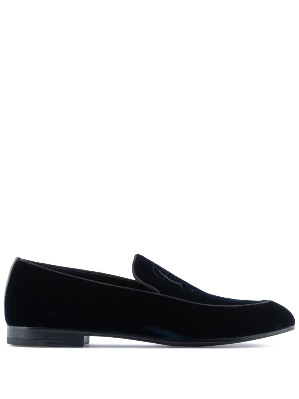 Giorgio Armani Flat shoes - BLUE | f8036e3c4b86b4547214dbb07815fcd11d13ed94